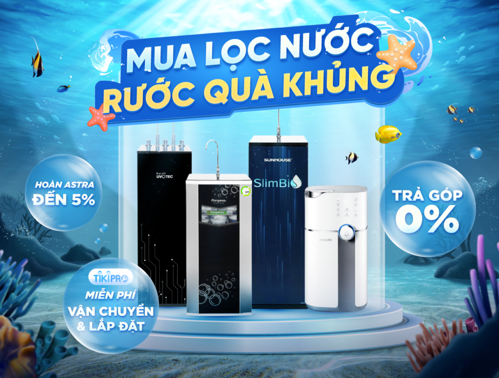 Khuyến mãi hấp dẫn từ công ty xử lý nước