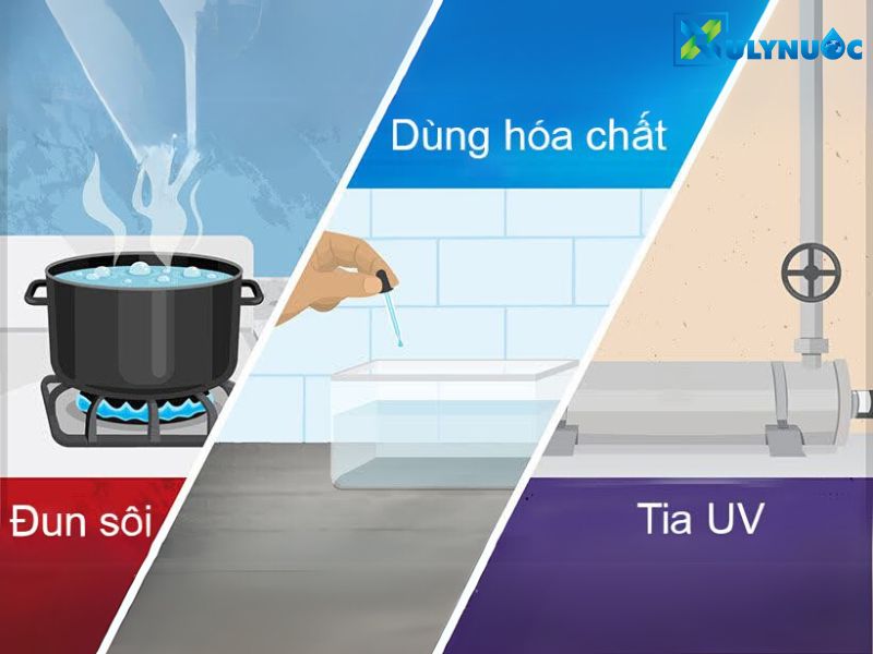 Làm sạch nước giếng khoan đơn giản