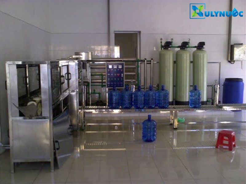 Các loại dây chuyền lọc nước đóng bình