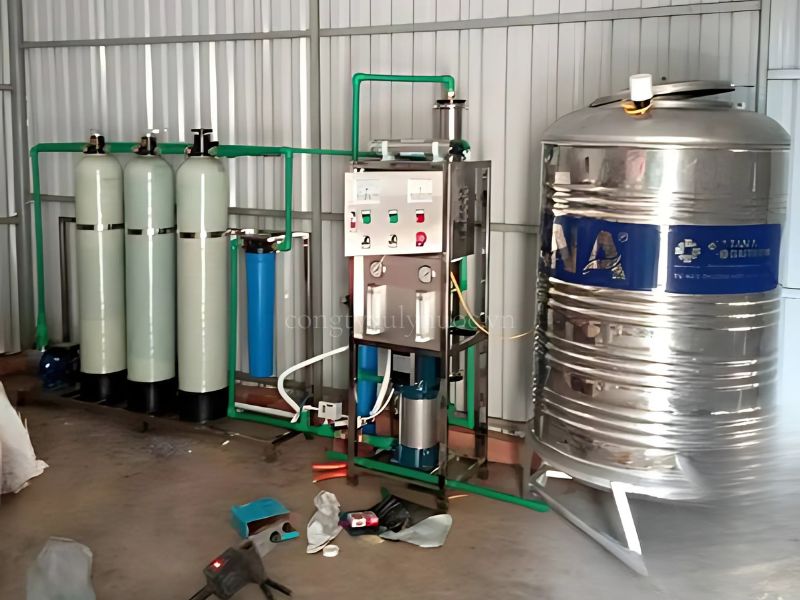 máy lọc nước công nghiệp RO công suất 250l h