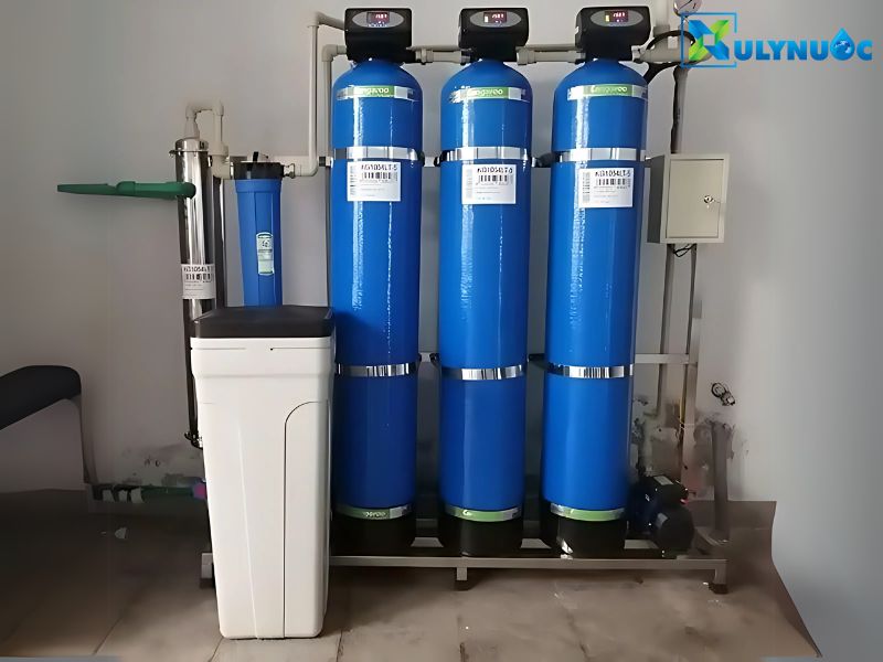 Hệ thống lọc chung cư của công ty xử lý nước