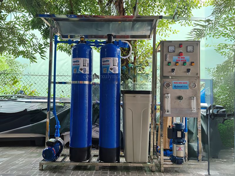 Hệ thống lọc nước RO tinh khiết 300 lít/h cho nhà xưởng - Công ty xử lý nước