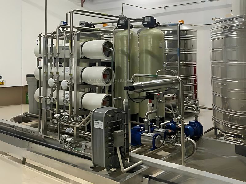 Hệ thống lọc nước RO 5000l/h tinh khiết cho xí nghiệp - công suất lớn