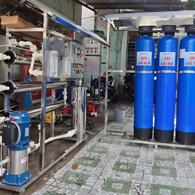 Hệ thống lọc nước RO 700 lít/giờ tinh khiết tự động cho nhà xưởng