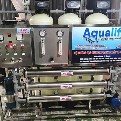 Hệ thống lọc nước RO 750 l/h tinh khiết hoàn toàn tự động