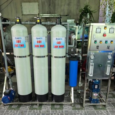 Hệ thống lọc RO 200l/h tinh khiết – lọc nước nhà xưởng, phòng khám y tế