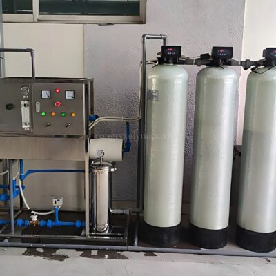 Hệ thống lọc nước RO công nghiệp 1000L/h màng 8040